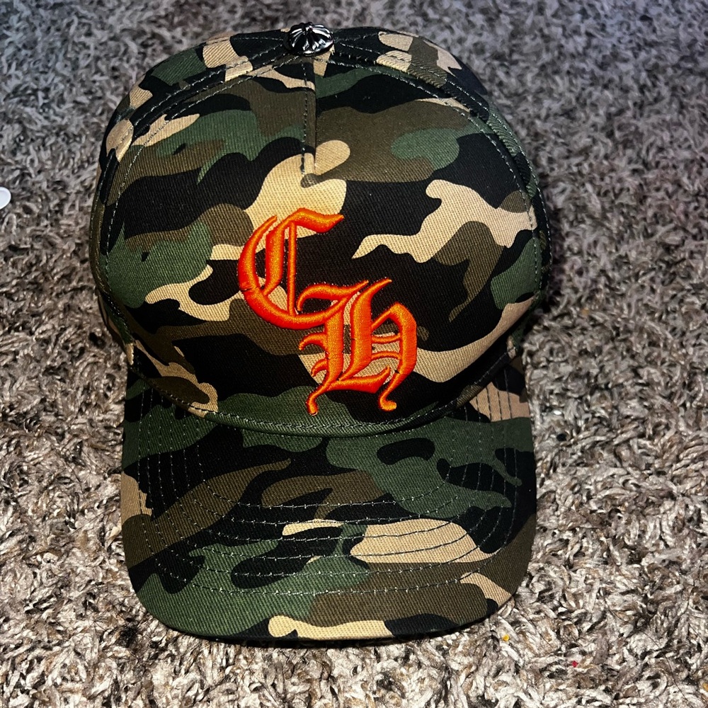 Chrome Hearts Camo Snapback Hat